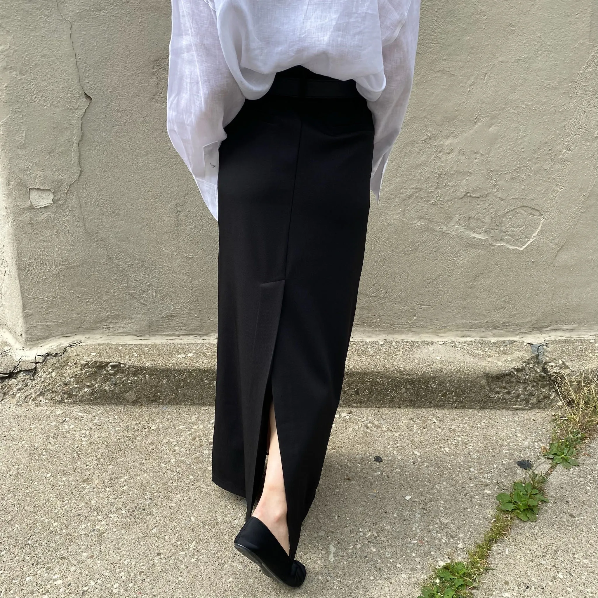 LIBRA Maxi Skirt Patchwork Design