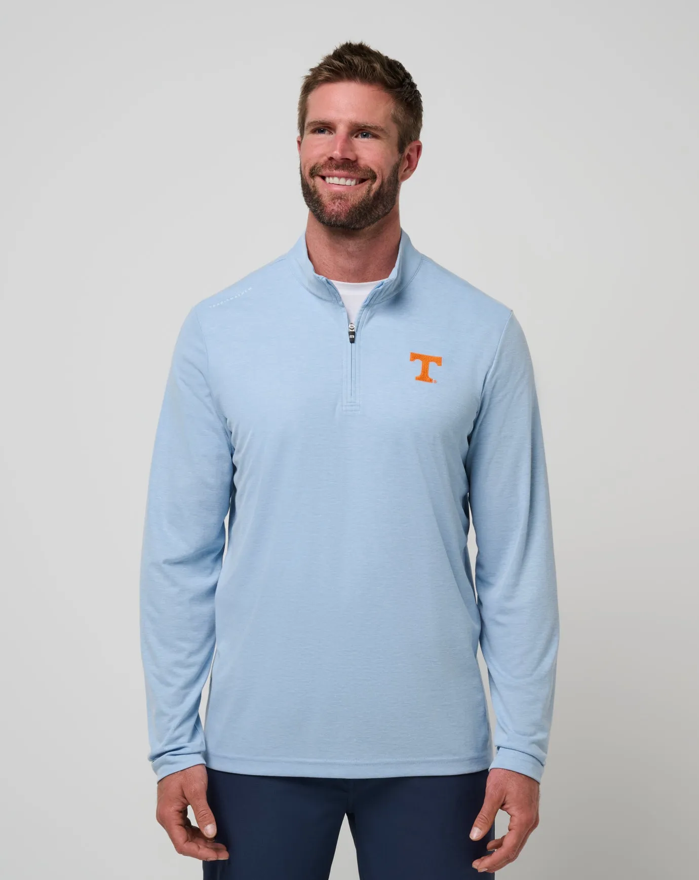 Tennessee Time To Tailgate Quarter Zip QuickDryConstruction