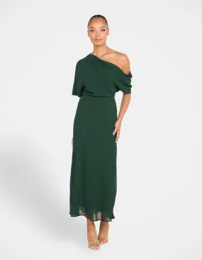Bethel Off Shoulder Midi Dress Playful design piece Lounge Fit