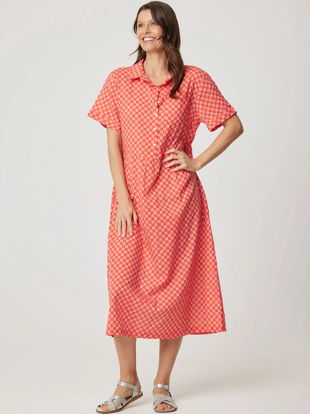 CAKE CITY DRESS Feminine full-length gown