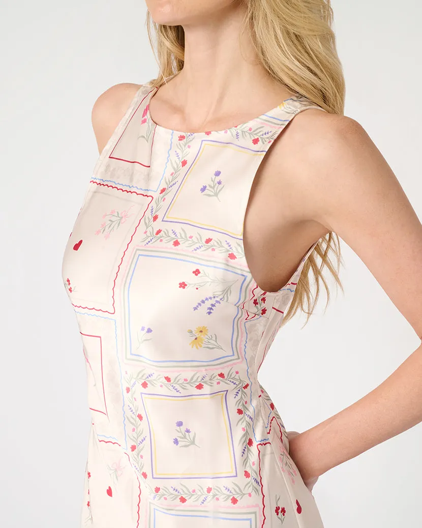 Boat Neck Slip Dress Long Sleeve Chic Design