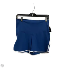Athletic Shorts By Aerie In Navy, Size: Xl Casual Style Quick Access Zip Pockets