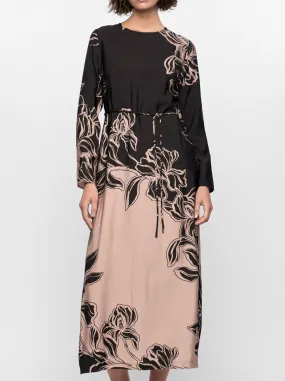 Petal Zone Polished Motion STAPLE THE LABEL MIRA MIDI DRESS