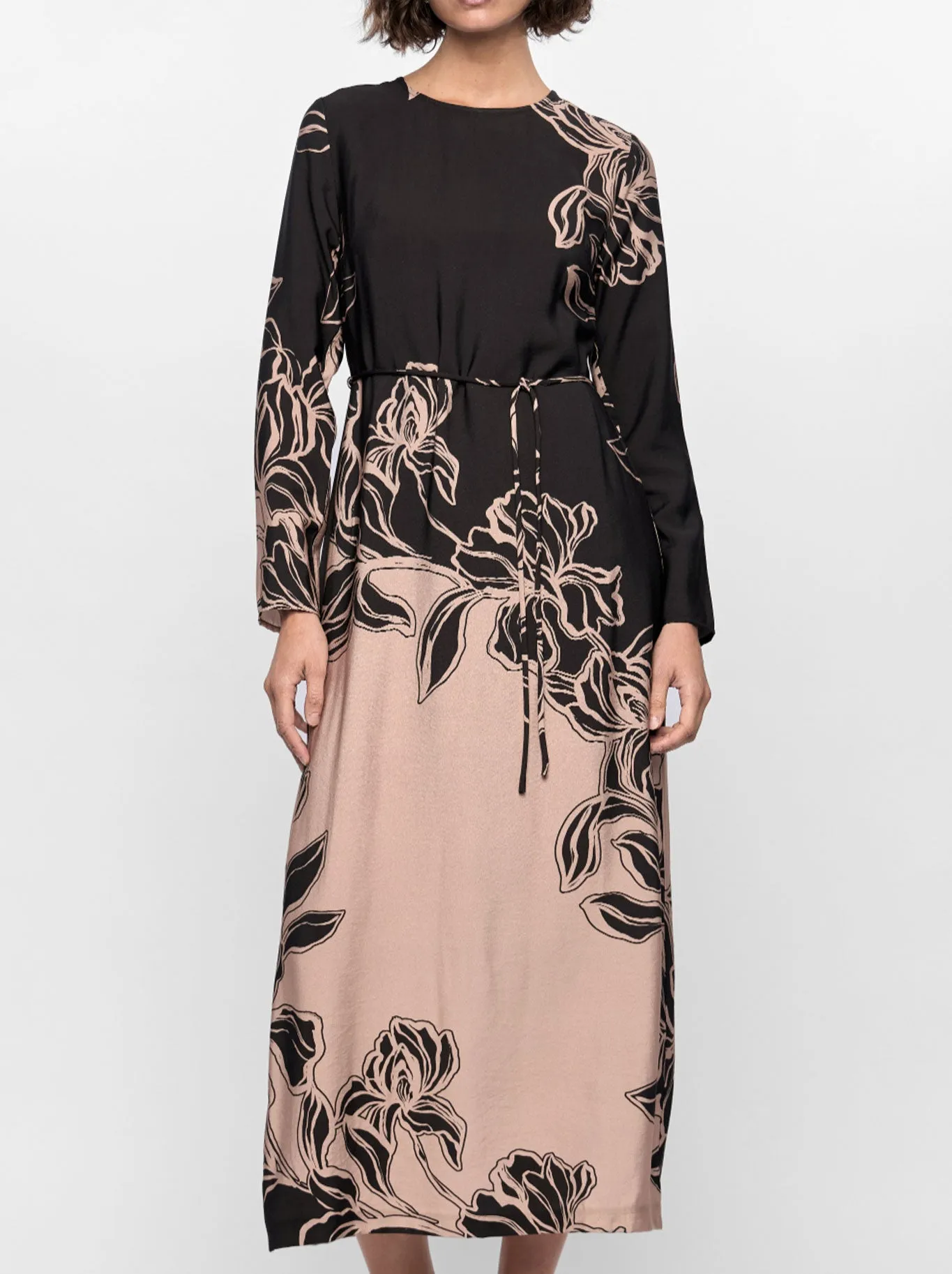 STAPLE THE LABEL MIRA MIDI DRESS Summer Air A-Line