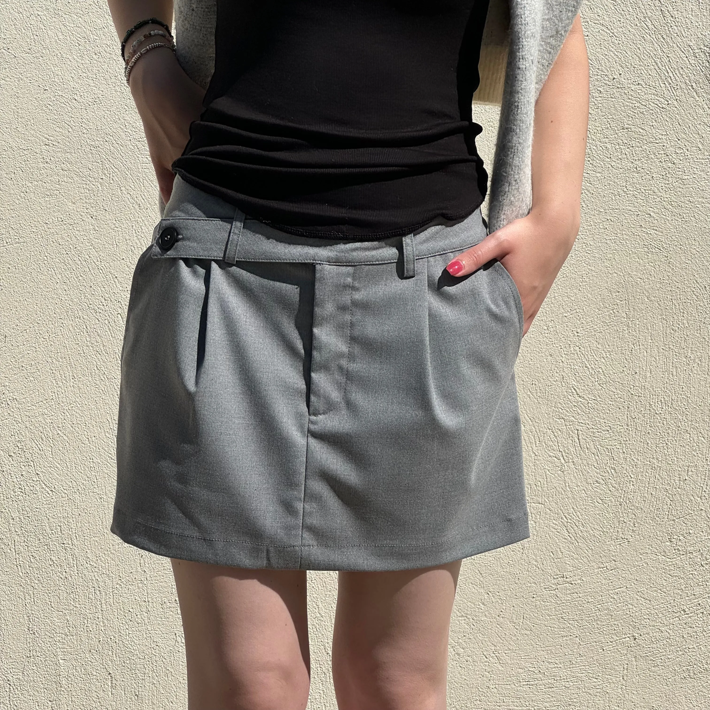 Outfit Diary Tagless label STOCKHOLM Mini Skirt