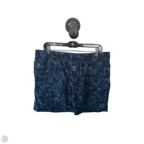 Skort By Lands End In Blue & White, Size: 16 Simple Comfort