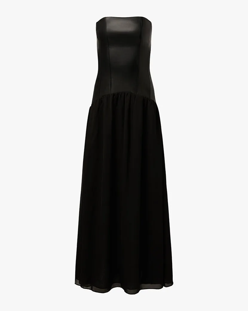 Playful design piece Strapless Corset Gown