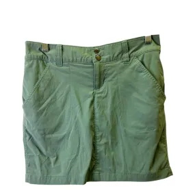 Odor Resistant Treatment Anti Static Lining Skort By Columbia In Green, Size:4