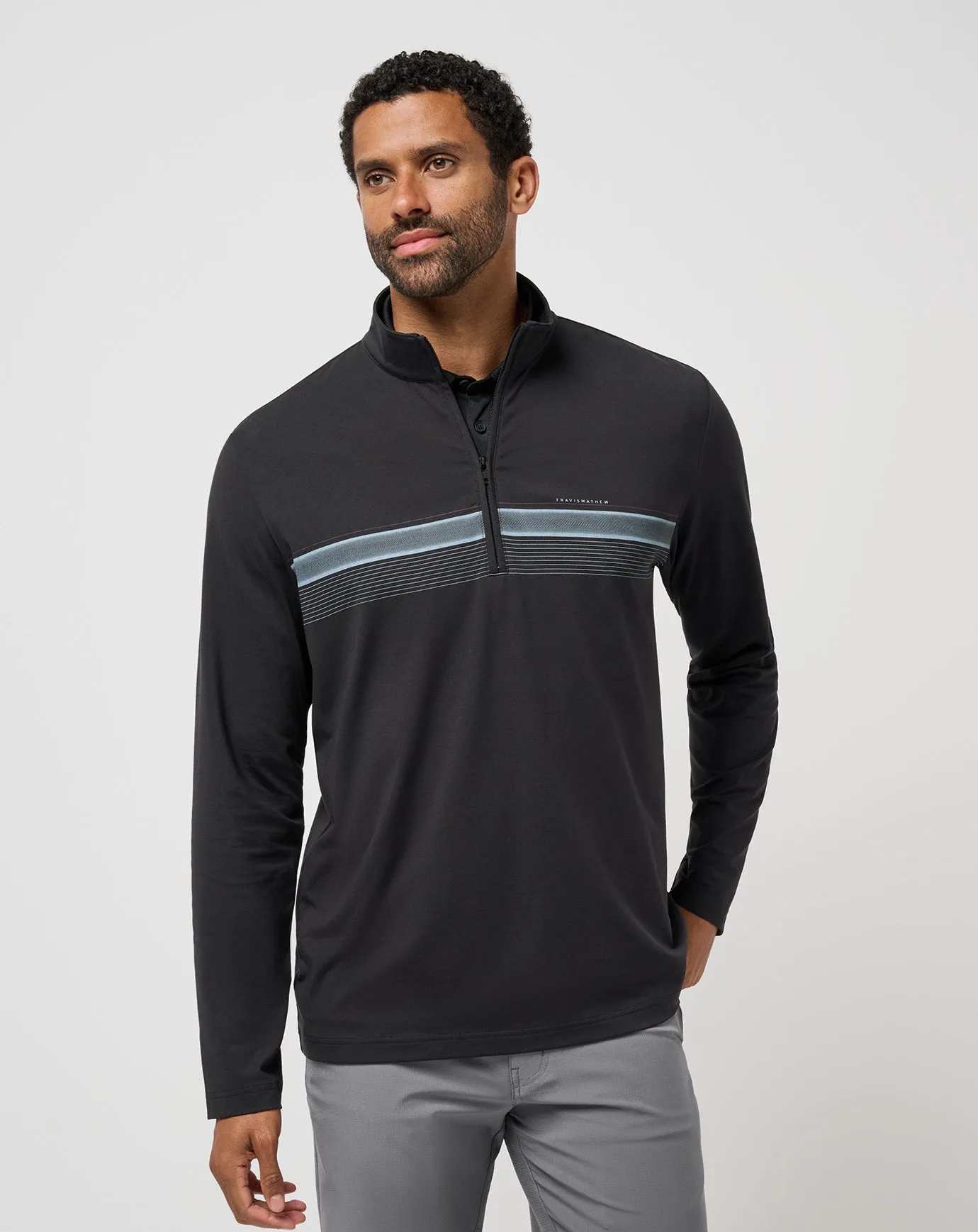 Nautical Adventure Quarter Zip Anti Pill Surface