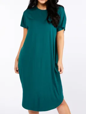 TANI IVY MIDI DRESS Cozy Drape