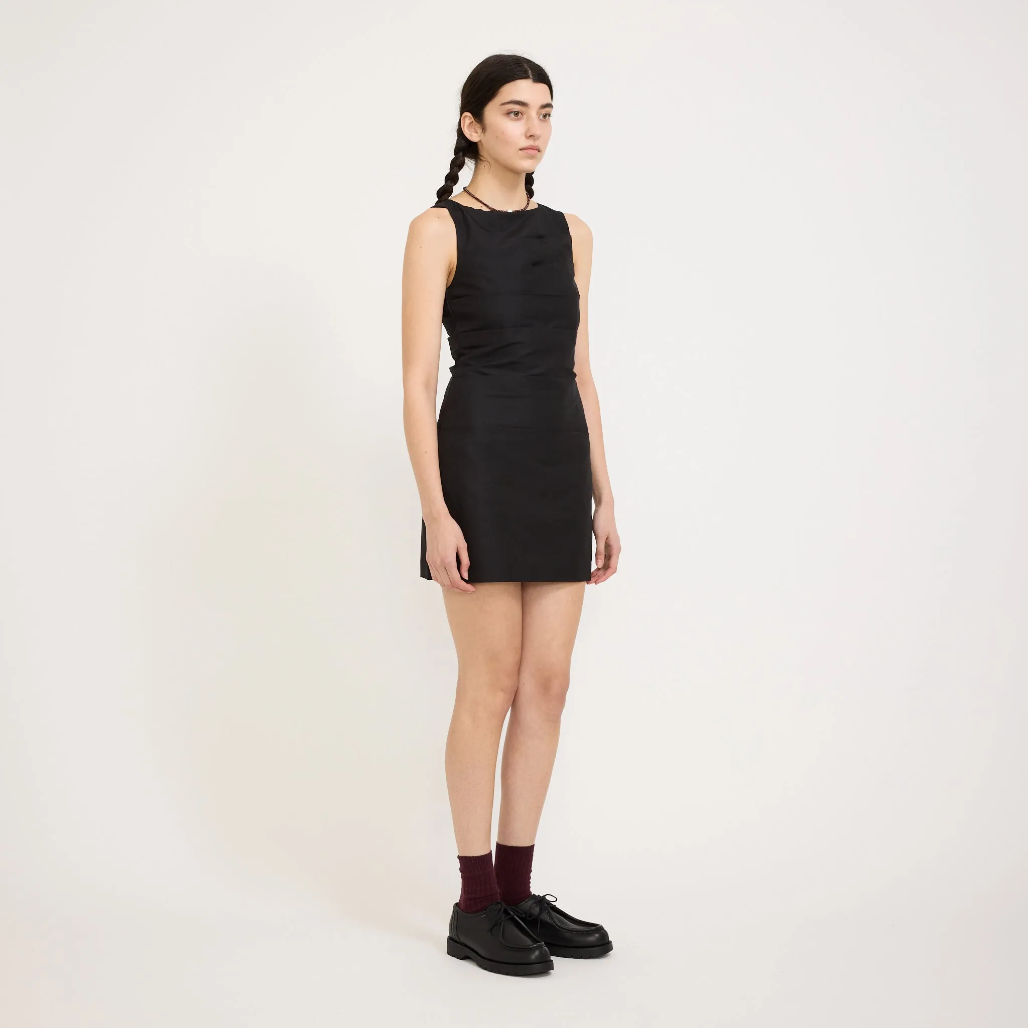 Urban Ready Natural Layers Emma Mini Dress Black