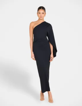 Simple yet sophisticated gown Summer Soft Jude One Shoulder Midi Dress