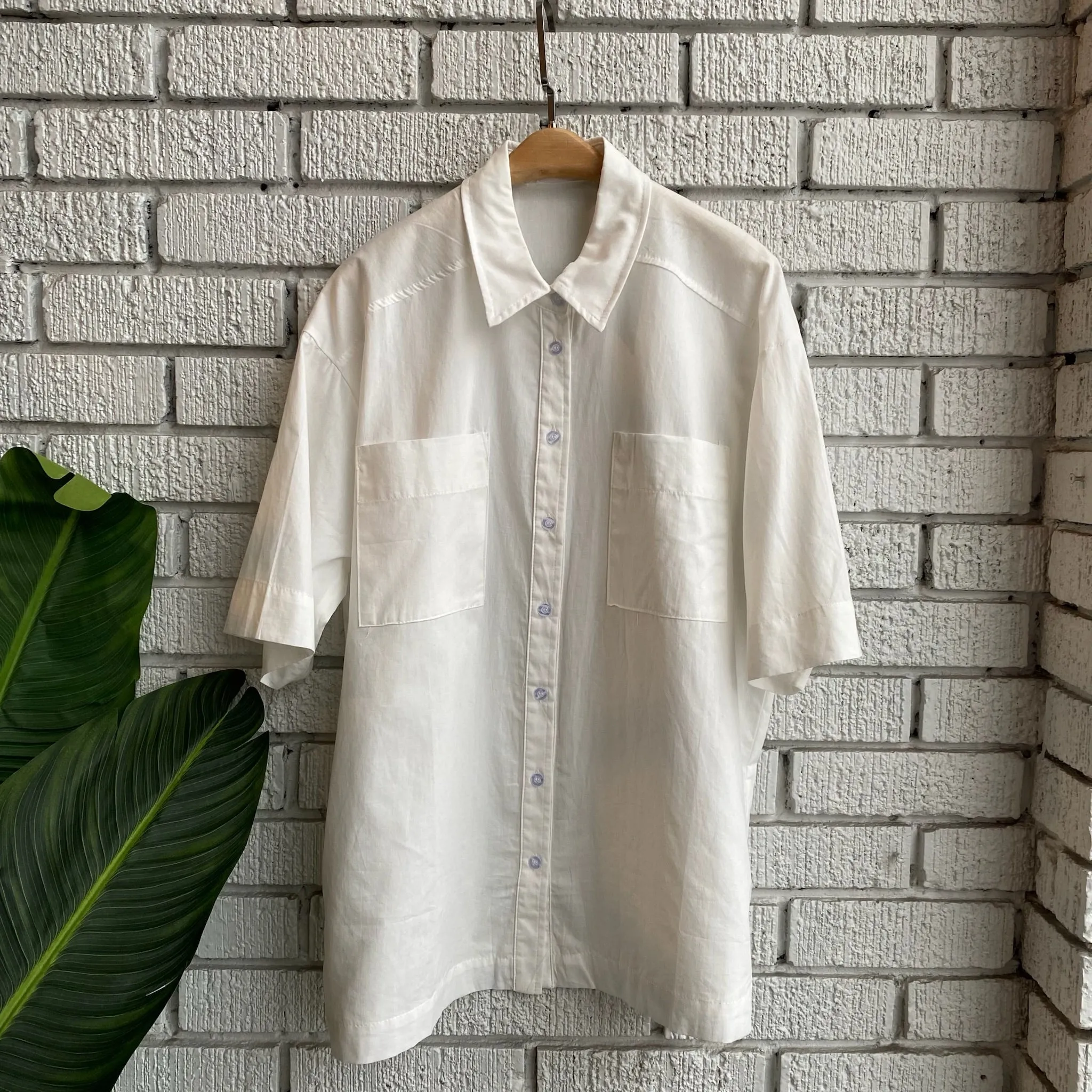 MAXINE Oversized Shirt Breathable Underarm Vents