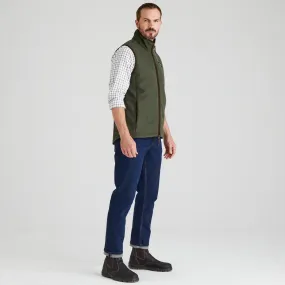 Stretchable Blend Loose Tee Men's Monarch Gilet Deep Forest