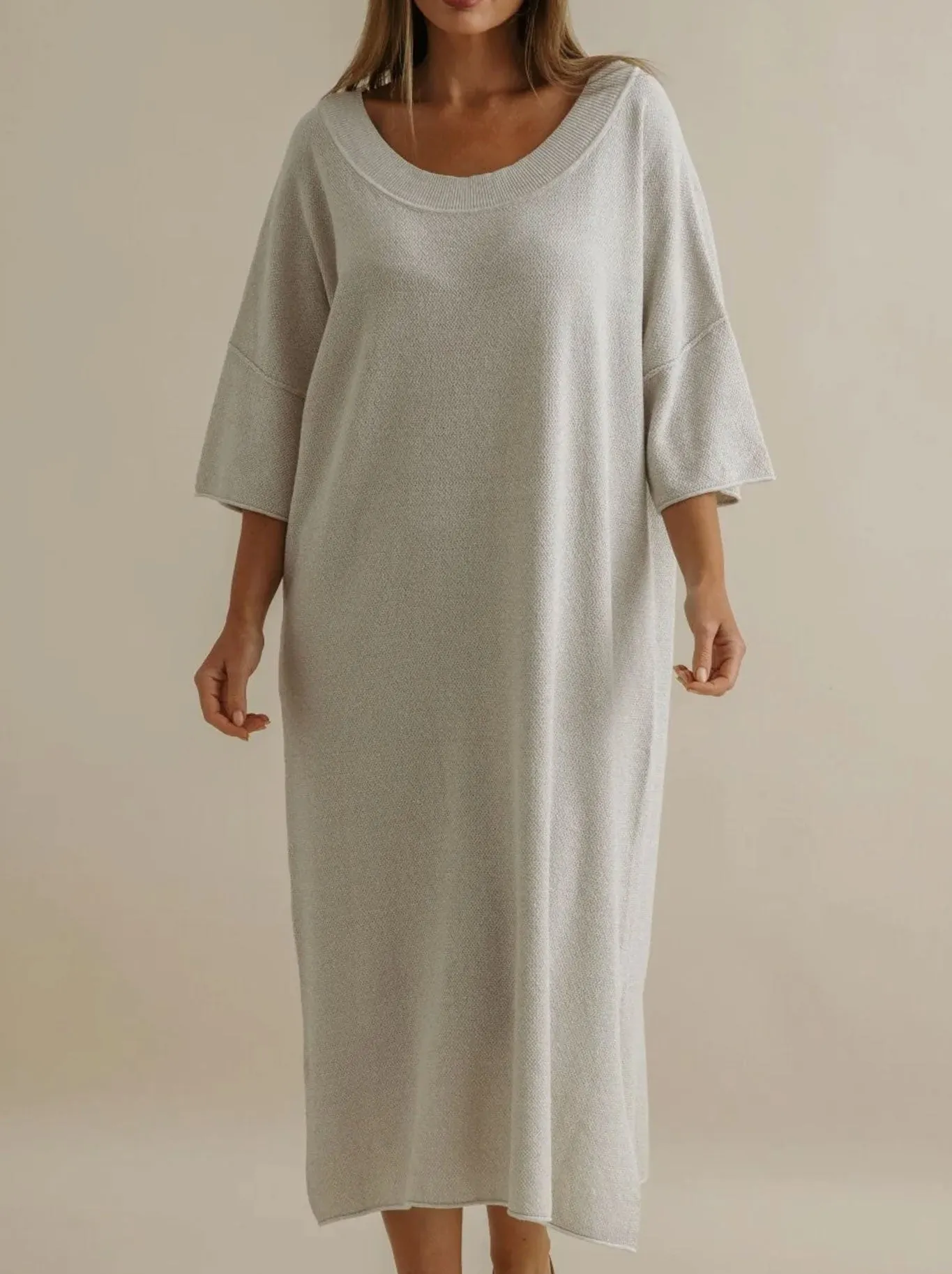 Elegant Appearance Daywear Fit TALAMAYA RETREAT COTTON TWIST DRESS
