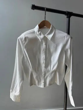 THE VIOLETA Shirt Embroidered Detail
