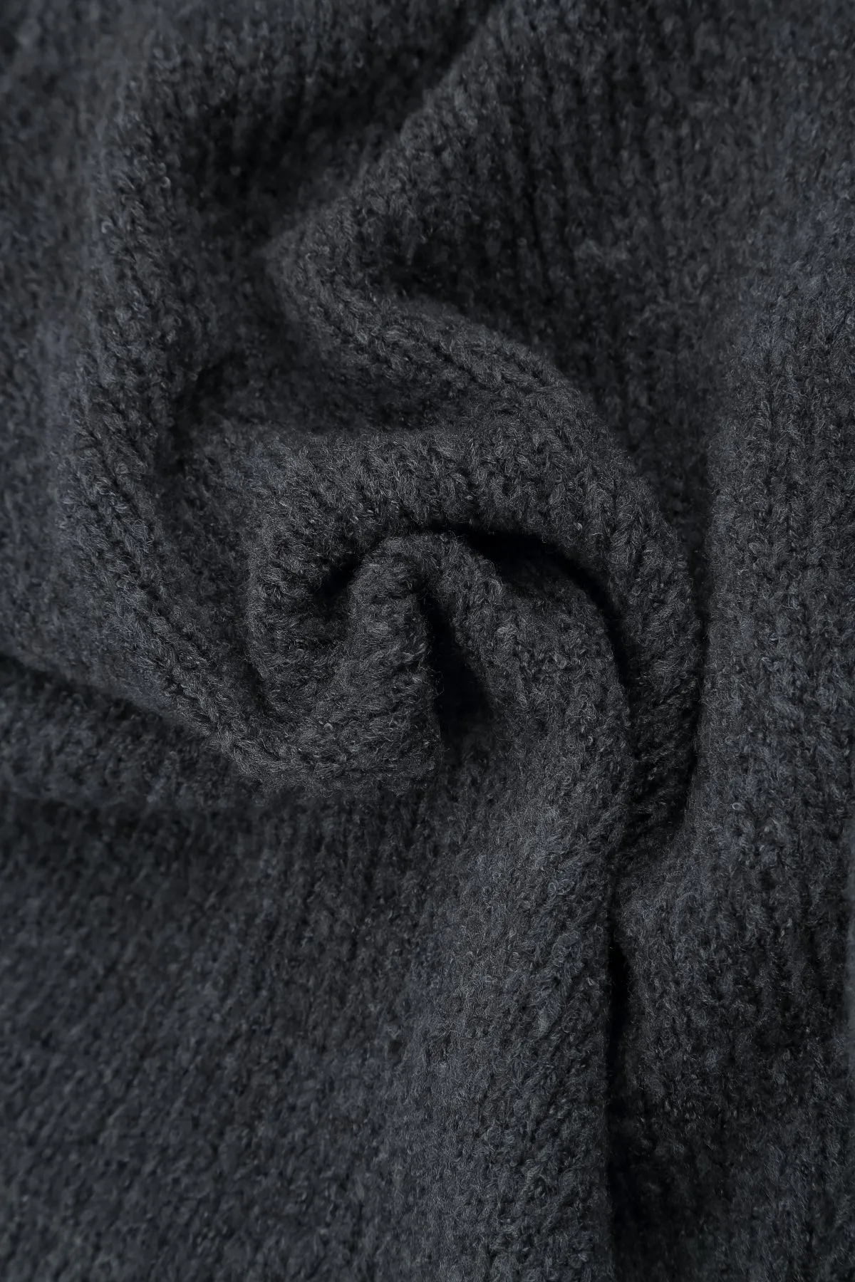 Three Pockets Dark Grey Wool Gilet ReinforcedElbows Reinforced Elbow Panels