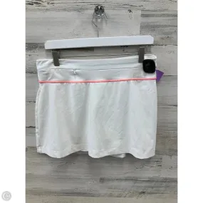 Skort By Fila In White, Size: M Glamorous Appeal