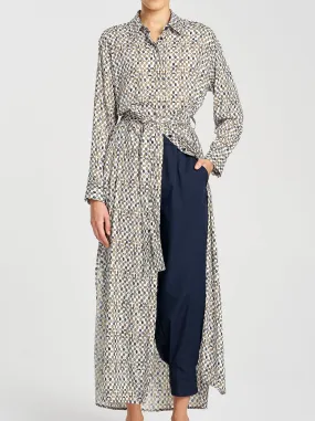 MELA PURDIE TIE SHIRT DRESS Lightweight Comfort