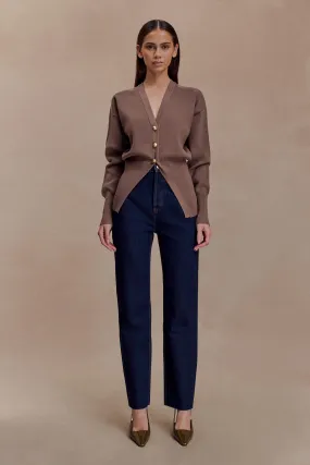 Clean Lines Basic Look Tina Mom Jean - Indigo Blue