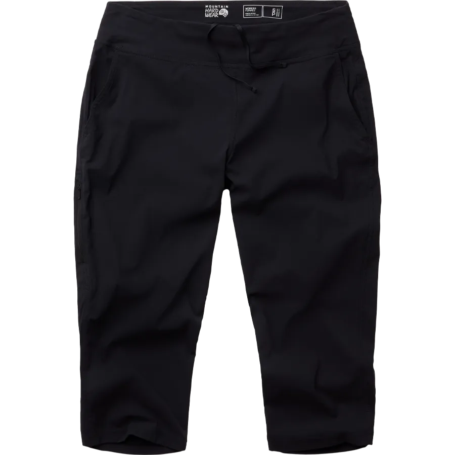 Breathable Mesh Panels Polyester fabric Women's Dynama Capri