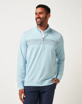 Upgraded Chest Stripe Quarter Zip TearResistant Blends