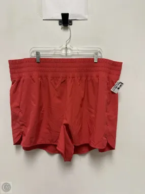 Athletic Shorts By Old Navy In Coral, Size: 1x light feel