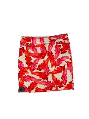 Floral Print Skort Chicos, Size 1 Non Slip Waist