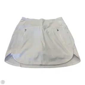 Skort By Nike In White, Size: Xs Style Staple