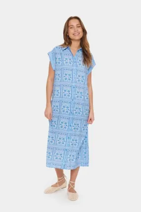 Flattering and Chic Neutral Look CORFU DRESS