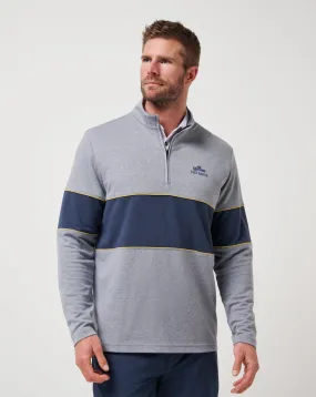 Security Check Quarter Zip Shape Retention Fabric Everyday Comfort Fit