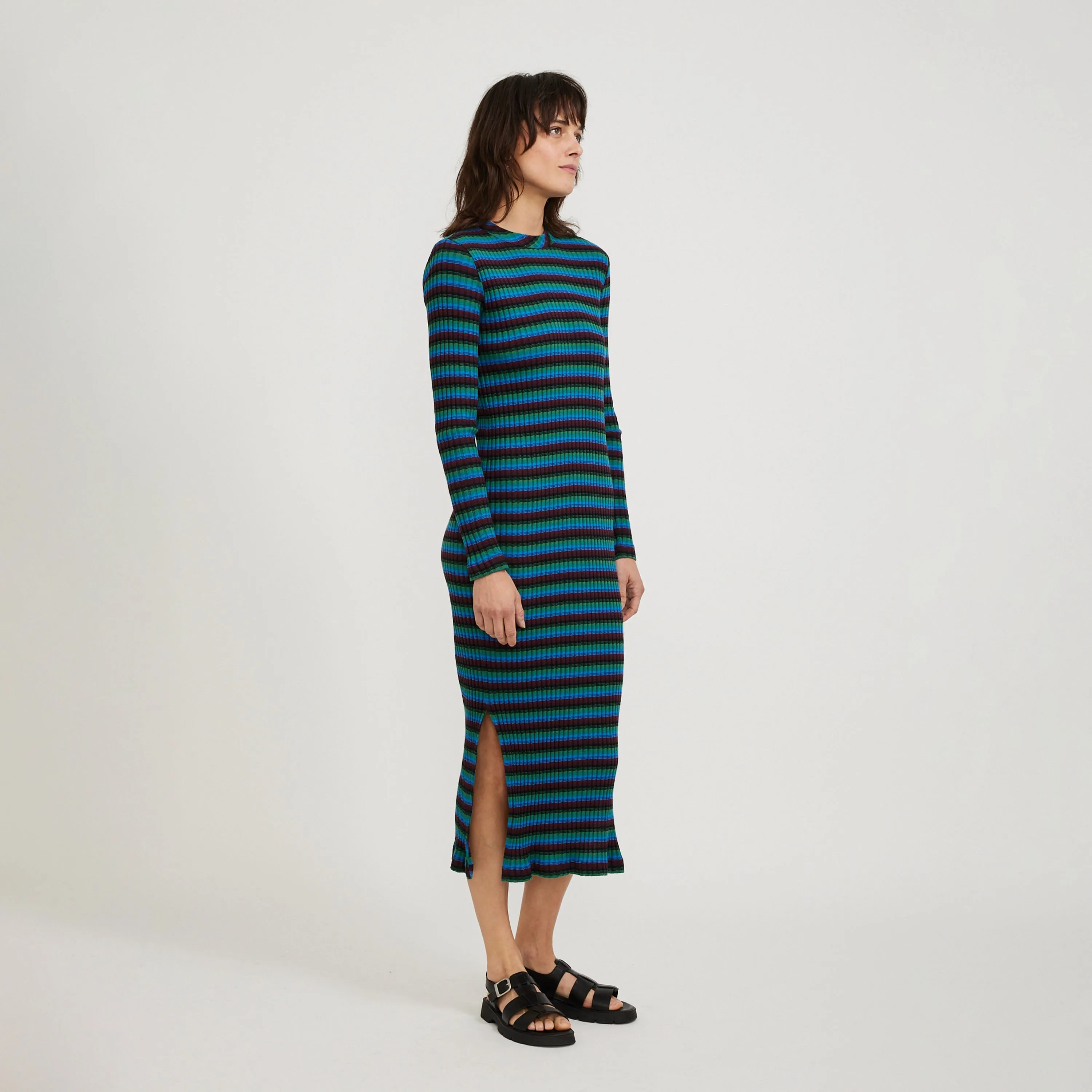 Air Beauty Raindrops Dress Multi Blue