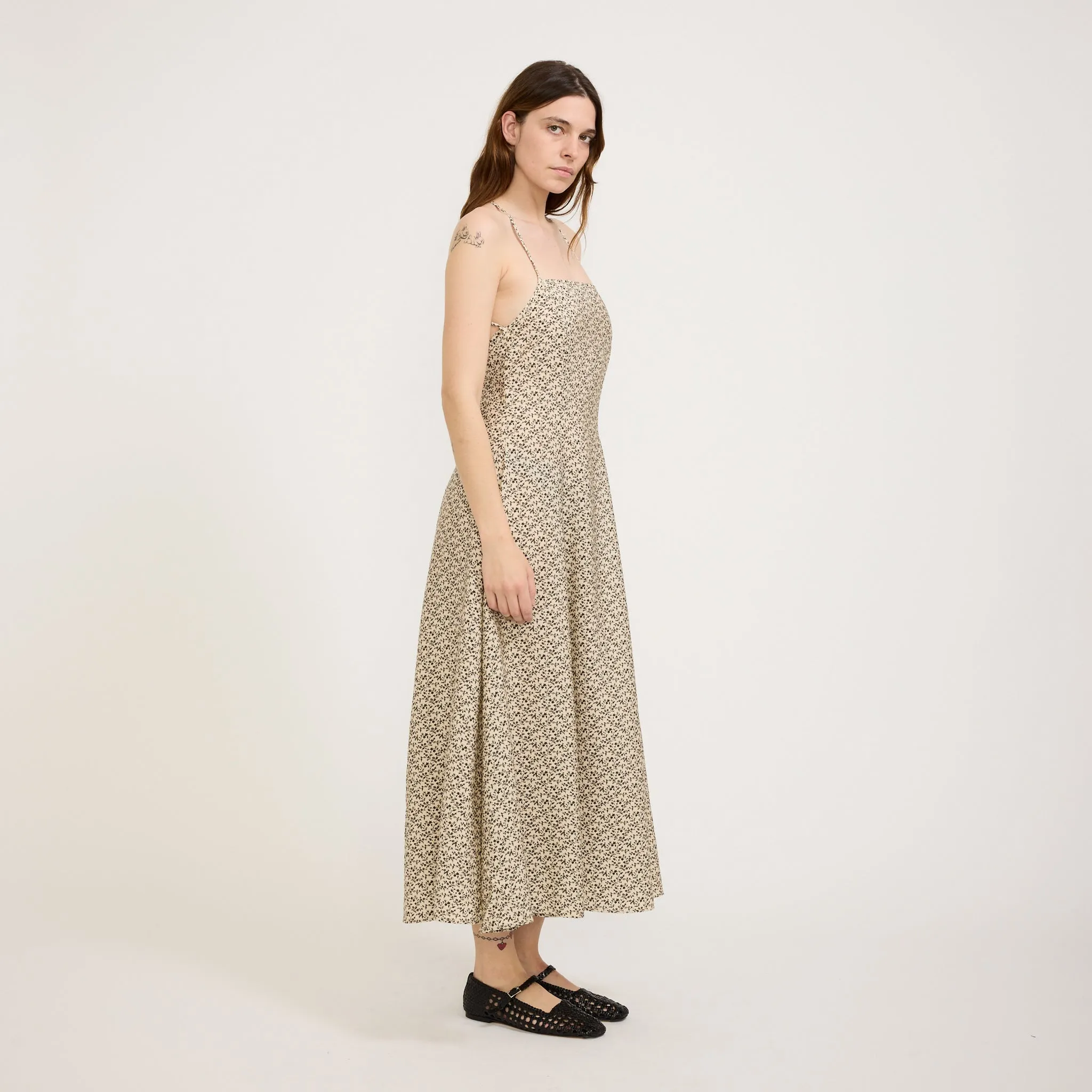 Japan Line Dinali Dress Dahlia Elm