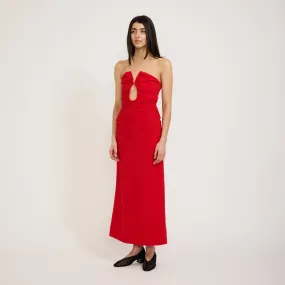 Zoe Bodice Dress Red Body Safe Live Soft