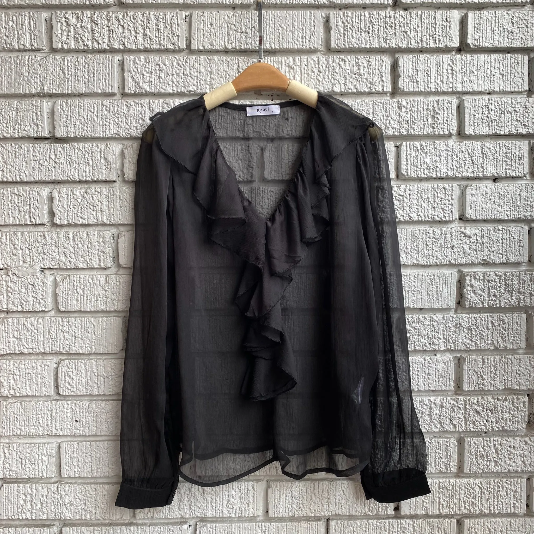 VIENNA Ruffle Shirt Breathable Layer