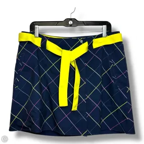 Golf Skort By Nike Apparel In Plaid Pattern, Size: 10 Light Touch Day Wear