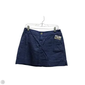 Denim style Day To Night Skort Designer By Lilly Pulitzer In Blue, Size: 4