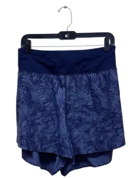 Athletic Shorts By Athleta In Blue, Size: 2x Comfy Layer Odor Resistant Coating