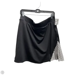 Skort By Chicos In Black & White, Size: 12 Travel Influence