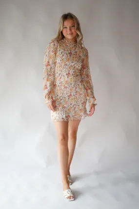 FLORAL SMOCKED DRESS Mid layer Perfect Layer