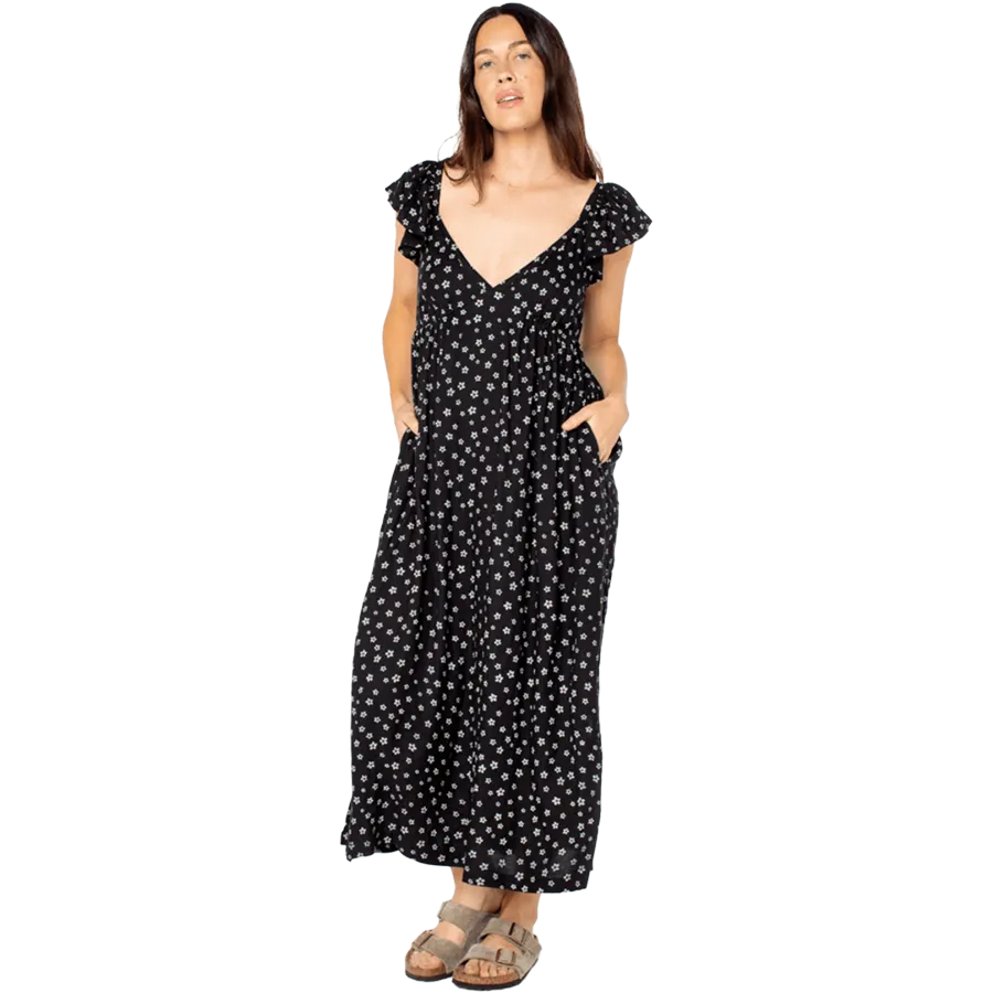 Women's Bohemian Nights Dress CompressionFitFabric ElasticWaistband