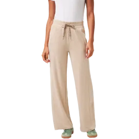 Customizable length Women's Cloud Terry Wide Leg Pant
