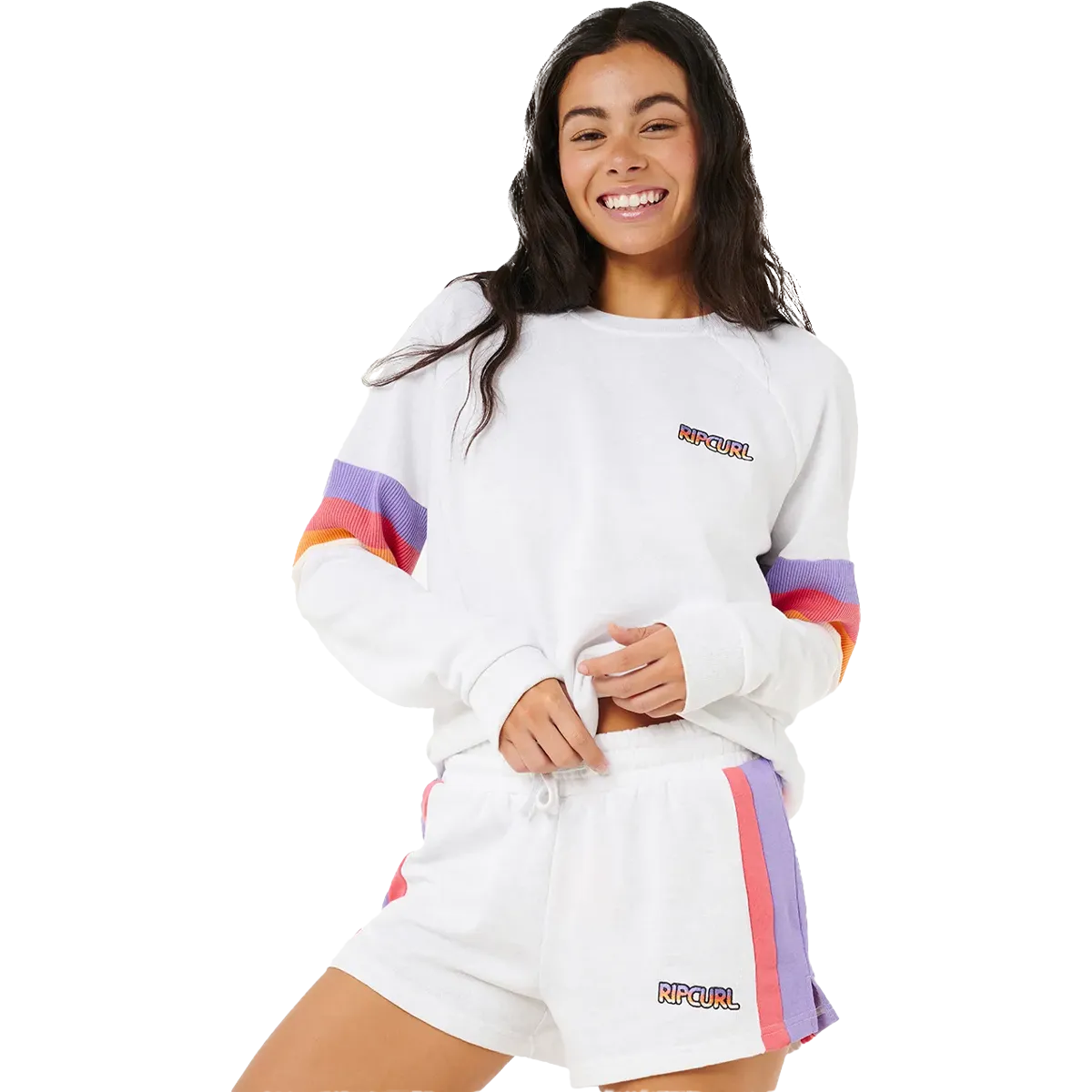 Women's Las Dalias Colorblock Short Compact Storage Casual Performance