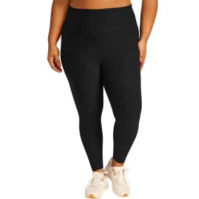 Soft Structure Lightweight insulation Women's Spacedye High Waisted Midi Legging - Extended