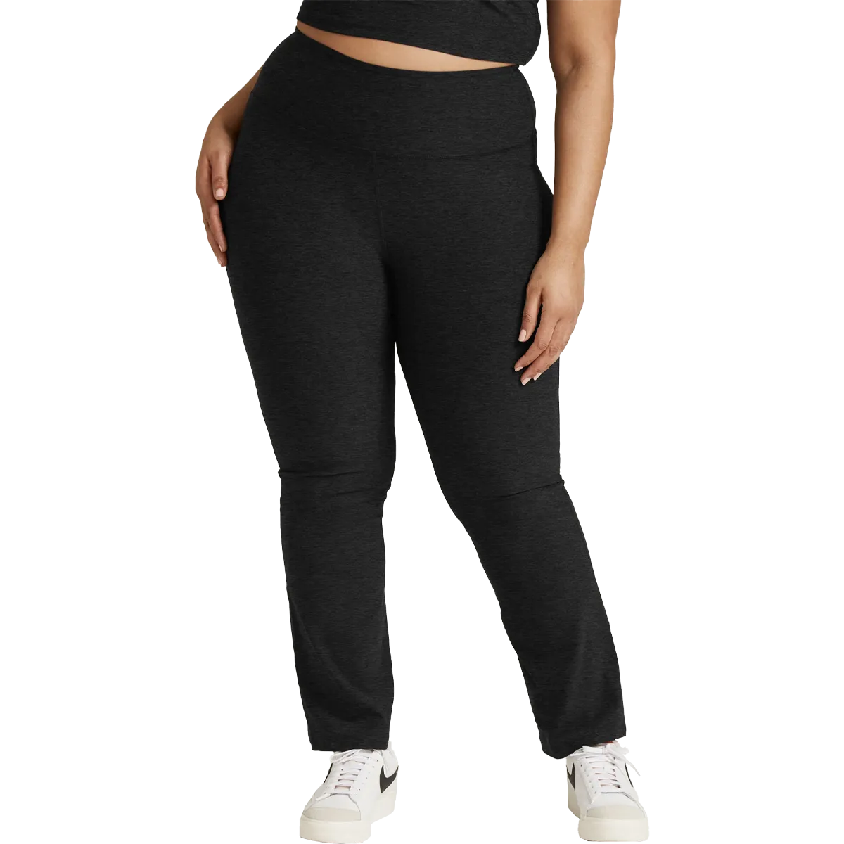 Women's Spacedye Practice High Waisted Pant - Extended Sporty Comfort Wear