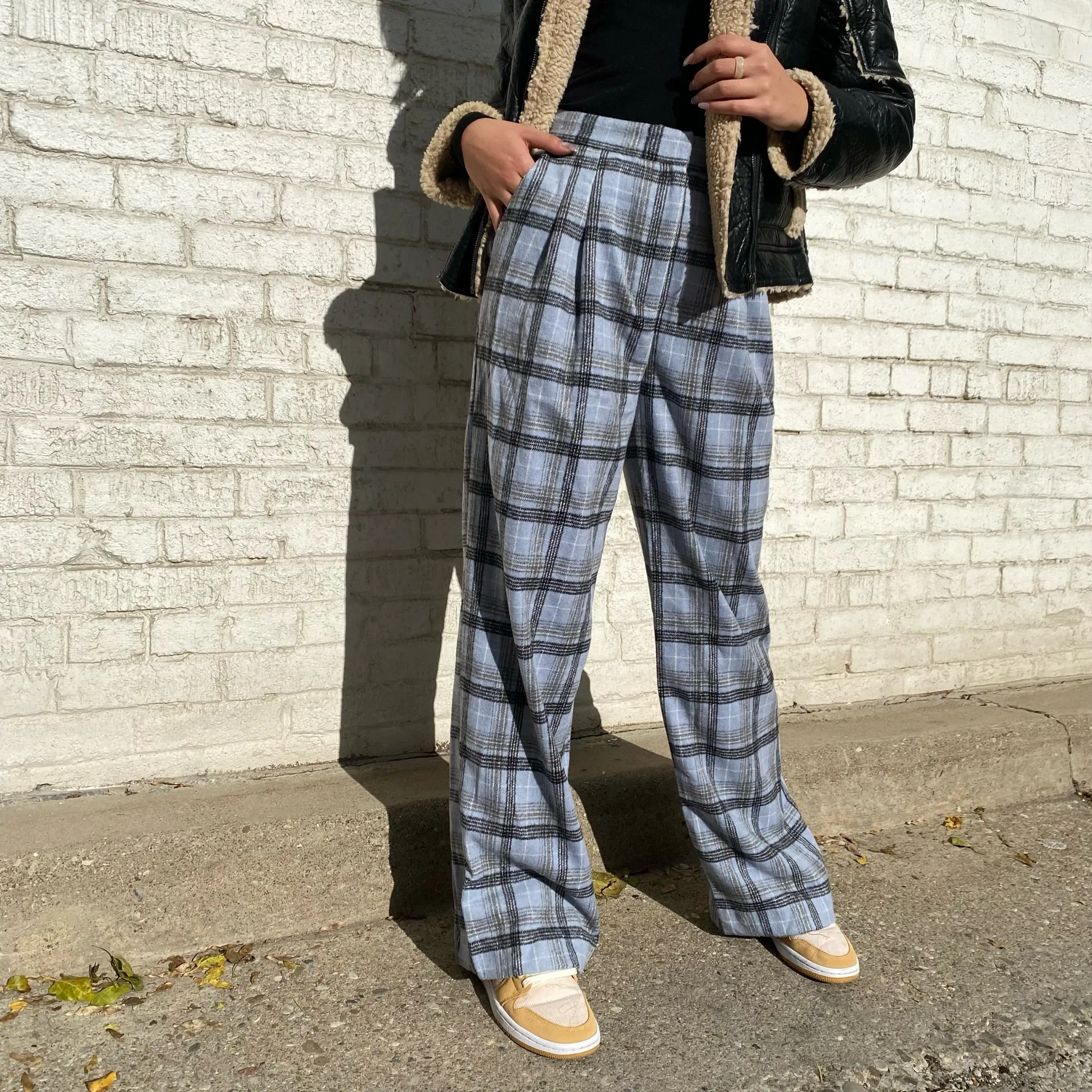 WREN Plaid Pants Comfortable fit Abrasion Resistant Panels