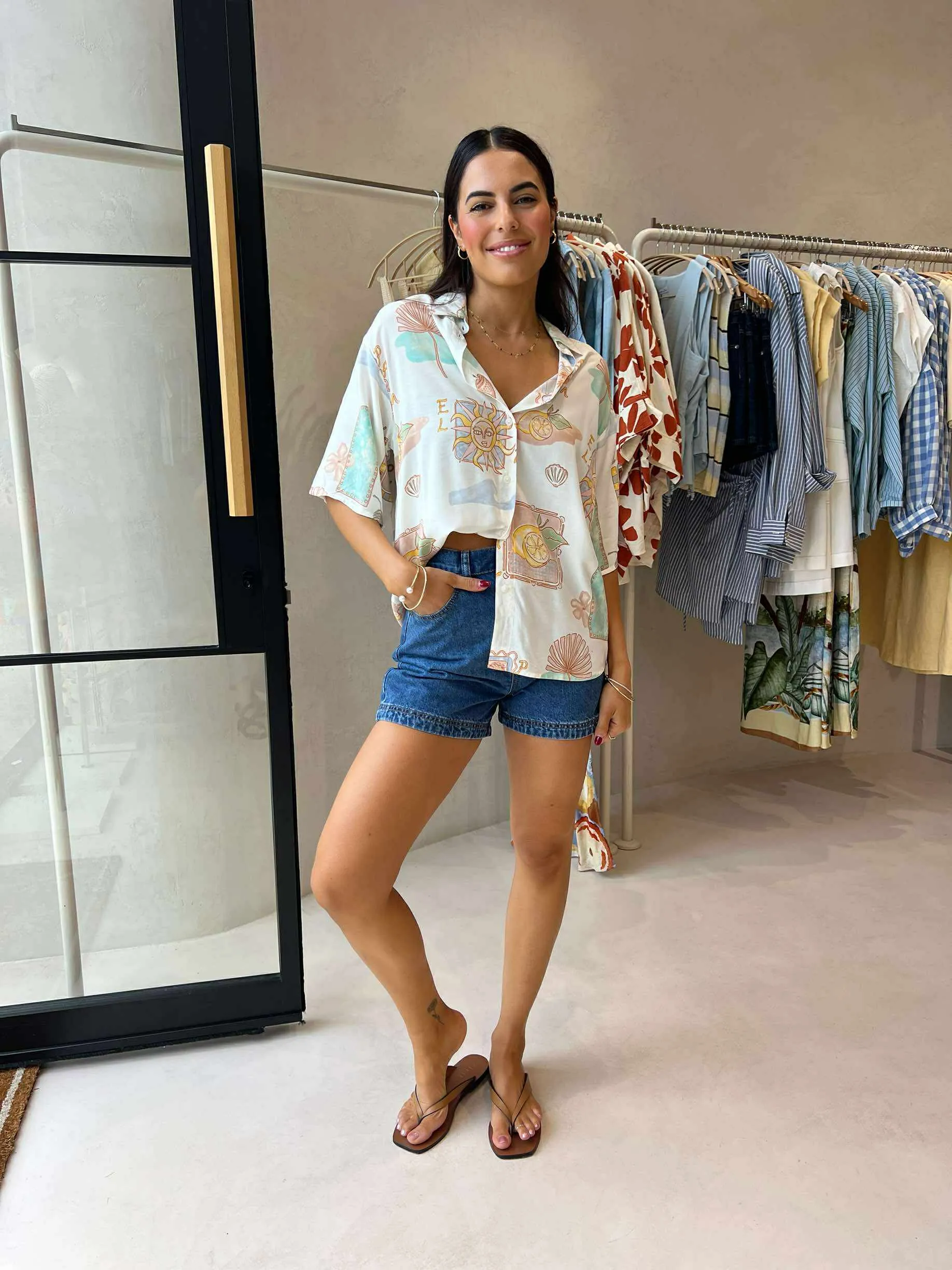 Comfortable Style NonIrritating Seams YACHT SHIRT