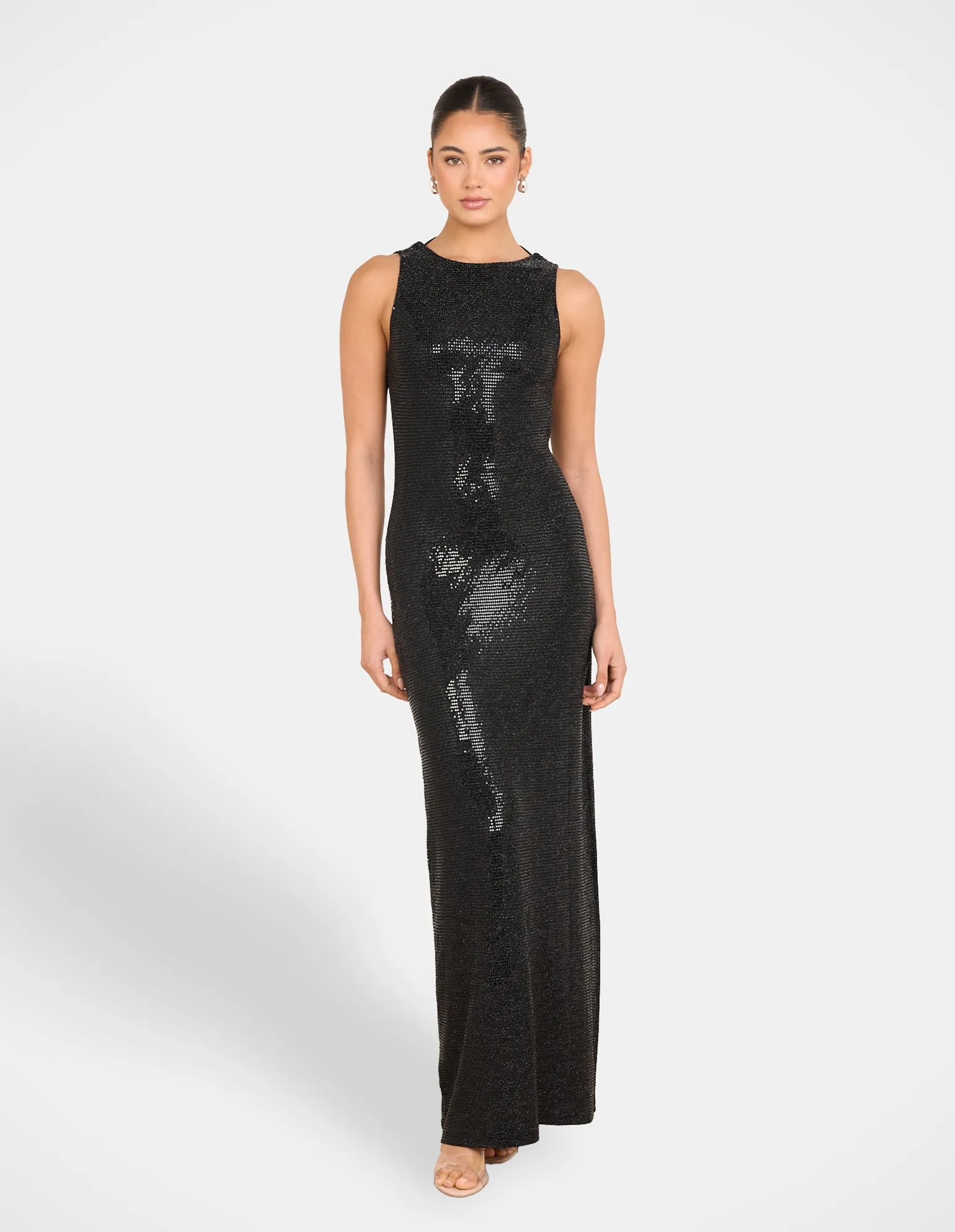 Yazmin Cowl Back Gown Built-In-Slip Everyday Comfort Wear