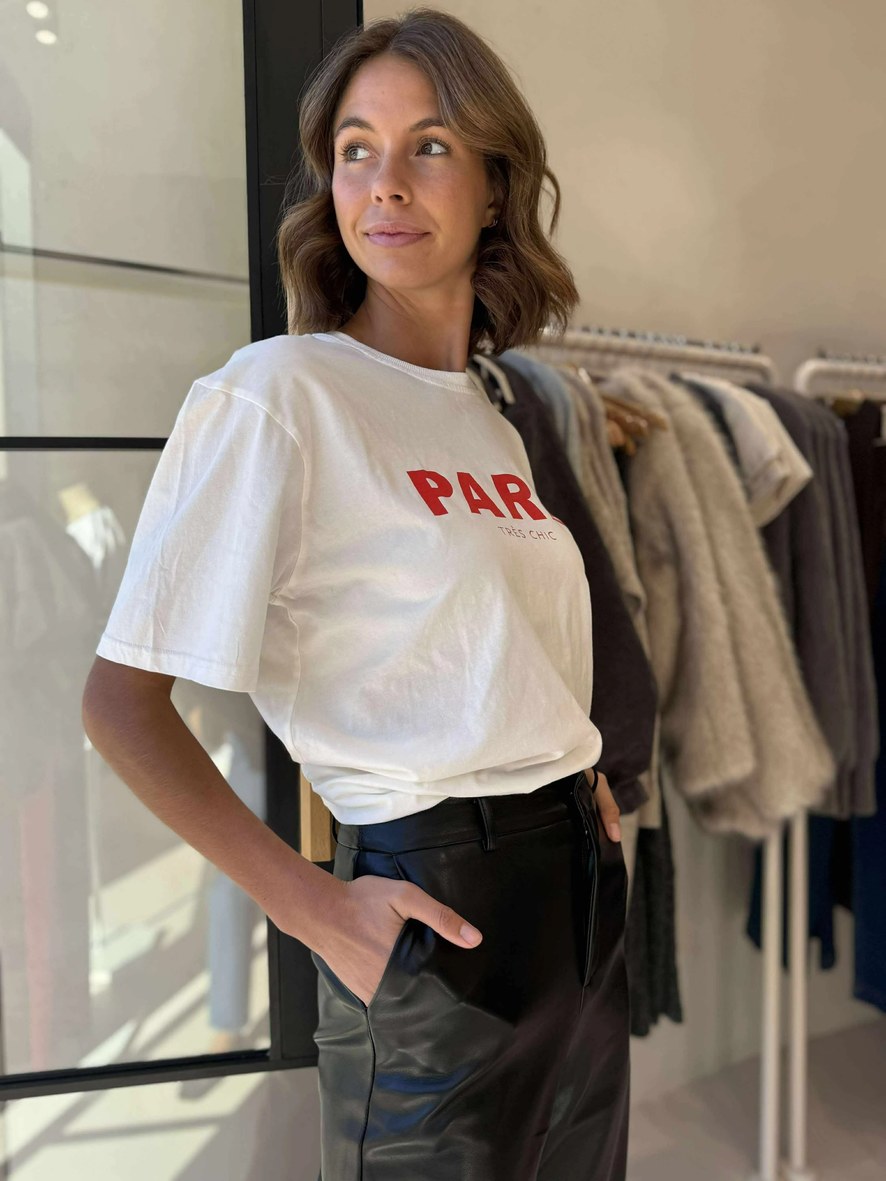RecycledPolyesterBlend PARIS TEE SHIRT