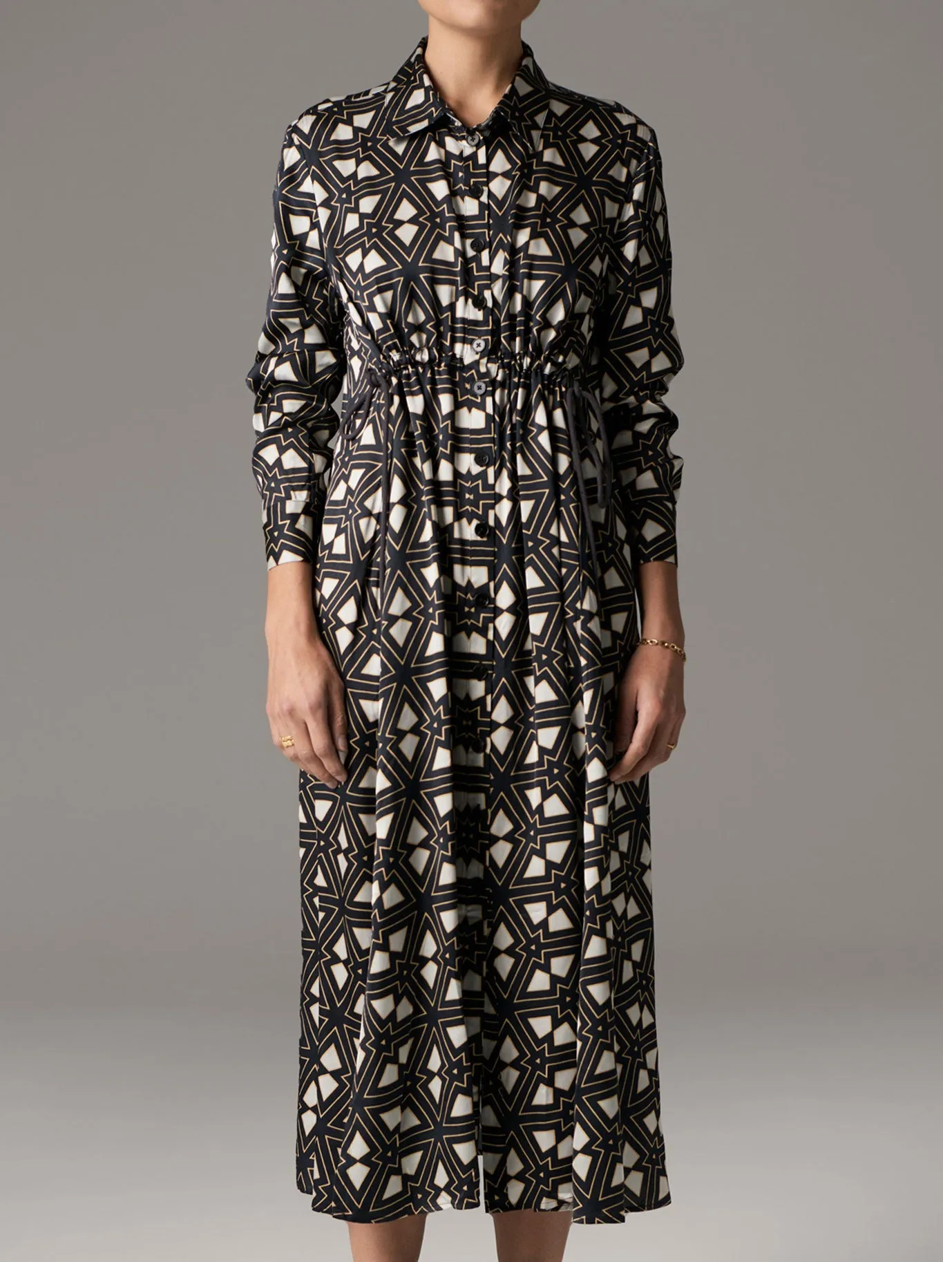 Cozy Wearable POL STARGATE SHIRT DRESS
